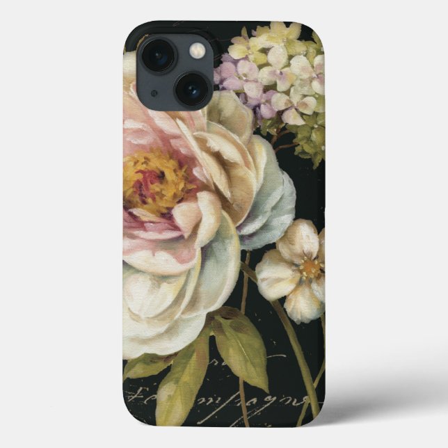 Blommor på svart (Baksida)