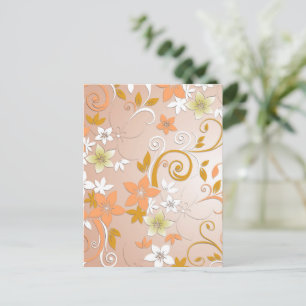 Blommor, papper 8 vykort