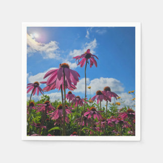 Blommor Pappersservett