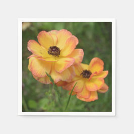 Blommor Pappersservett