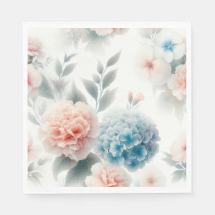 Blommor Pappersservett