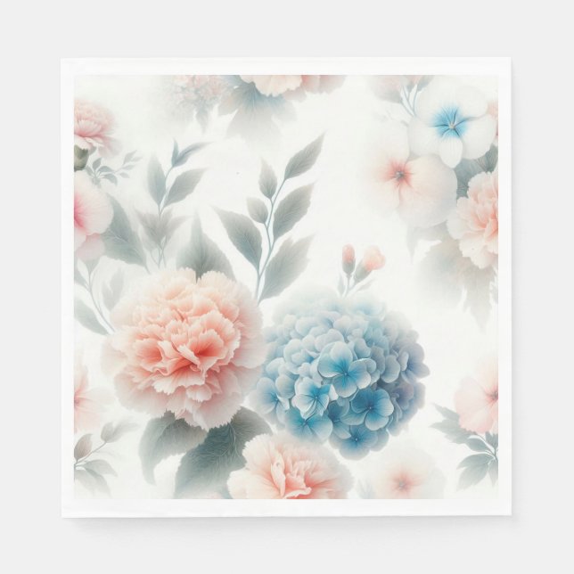 Blommor Pappersservett (Framsidan)