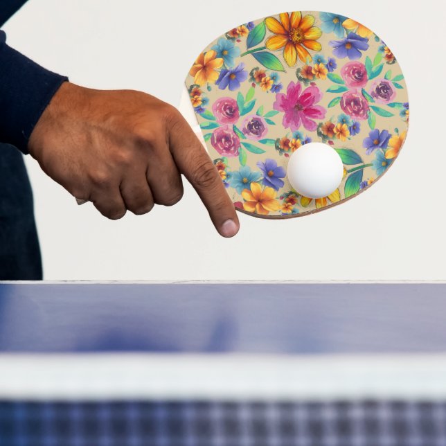 blommor pingisracket (Insitu)