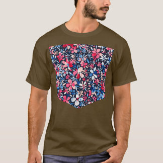Blommor Pocket T Shirt