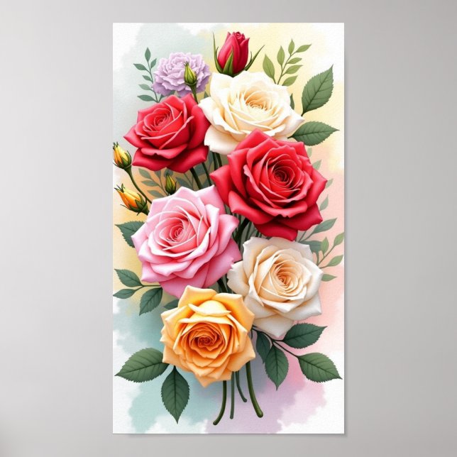 Blommor Poster (Framsidan)