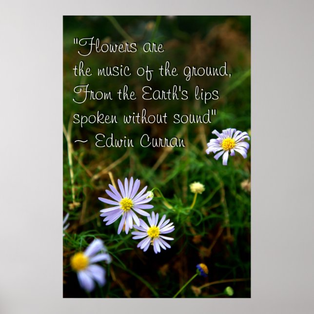 Blommor Poster (Framsidan)