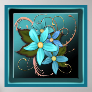 Blommor Poster