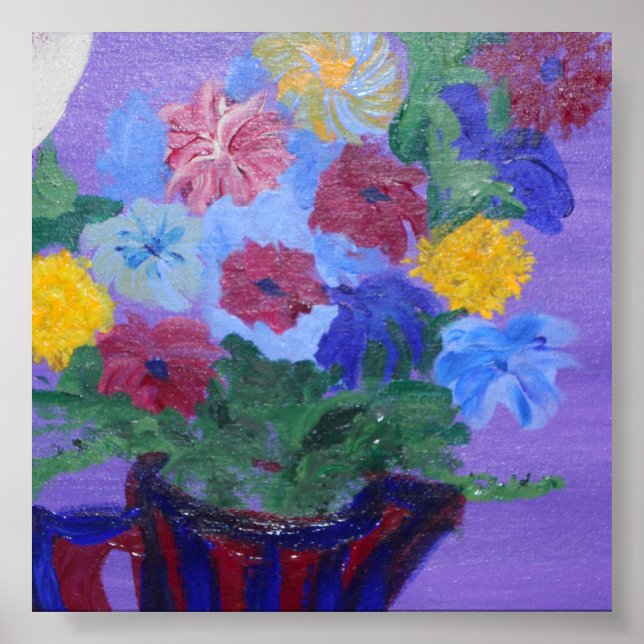 blommor poster (Framsidan)