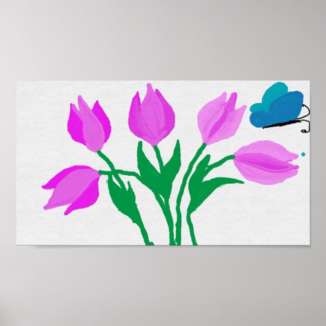 Blommor Poster (Framsidan)