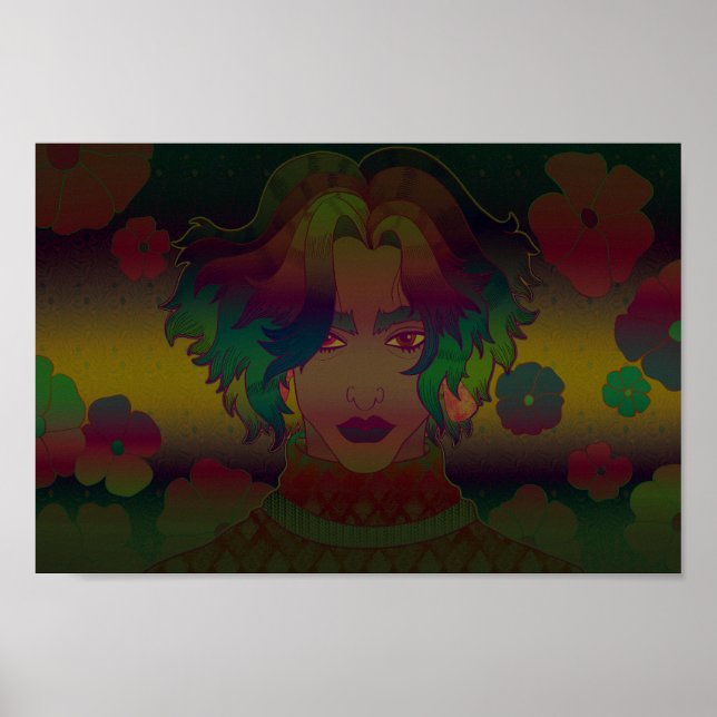Blommor Poster (Framsidan)