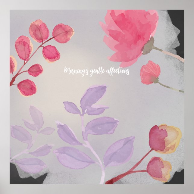 Blommor Poster (Framsidan)