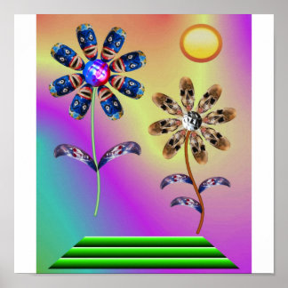 Blommor Poster
