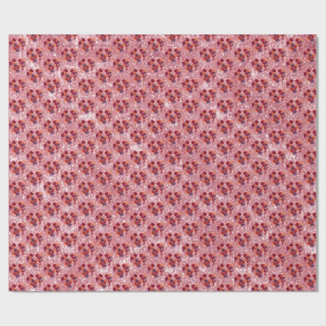 Blommor Presentpapper (Platt)