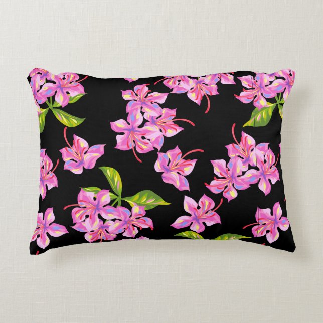 Blommor Prydnadskudde (Framsidan)