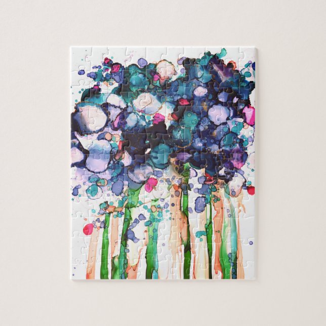 Blommor Pussel (Vertikal)