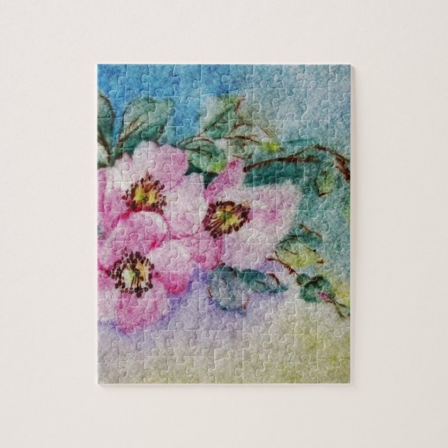 Blommor Pussel (Vertikal)