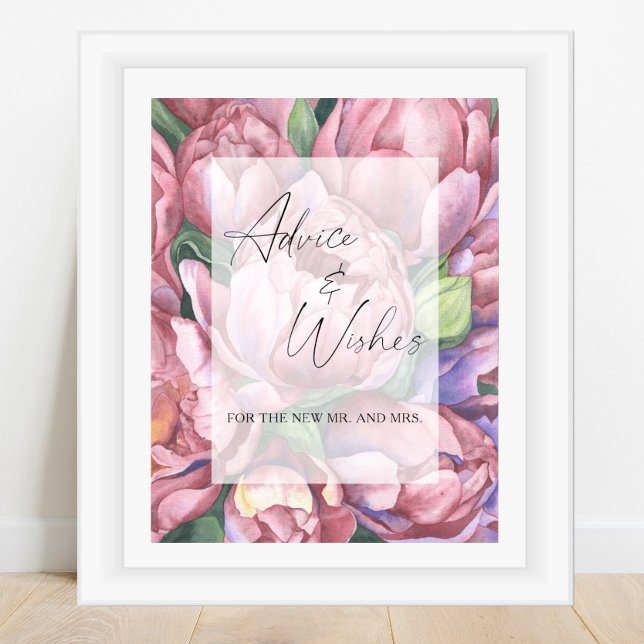Blommor - Råd och Önskemål för Newlyweds Poster (Skapare uppladdad)