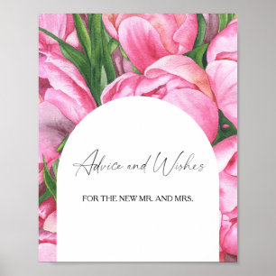 Blommor - Råd och önskningar för nygifta Poster