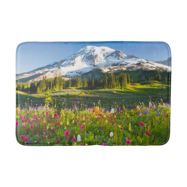 Blommor | Rainier Wildblommor | Badrumsmatta (Framsidan)