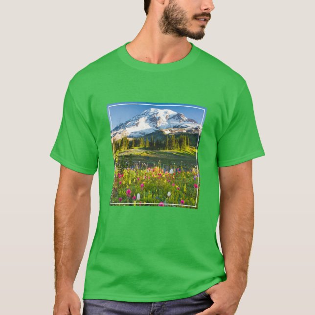 Blommor | Rainier Wildblommor | T Shirt (Framsida)