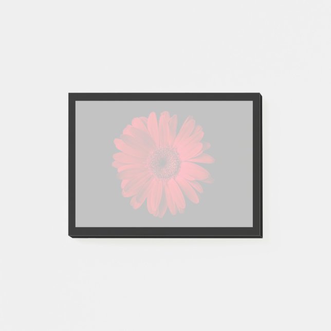 Blommor | Red Gerbera Daisy Post-it Block (Framsida)