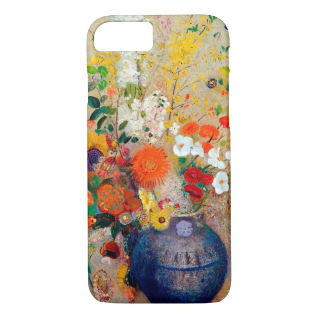 Blommor, Redon Case-Mate iPhone Skal (Baksida)