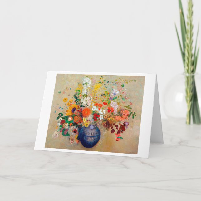 Blommor, Redon Kort (Framsida)