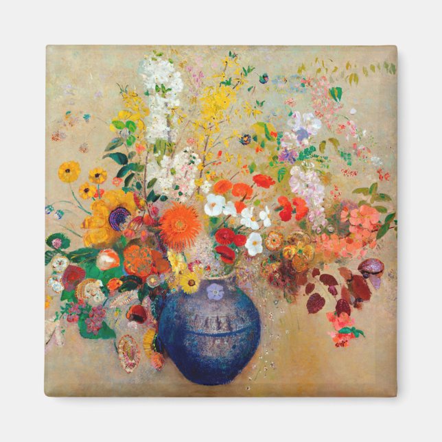 Blommor, Redon Magnet (Framsidan)