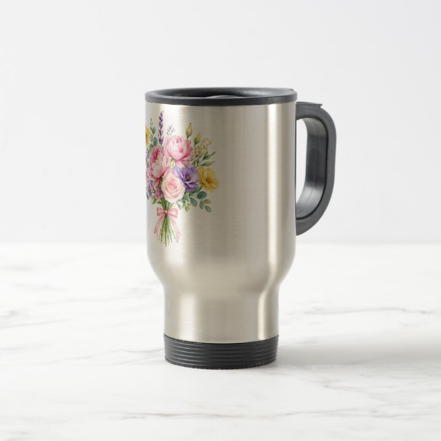 Blommor Resemugg (Framsida höger)