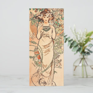 Blommor - Ro av Alphonse Mucha
