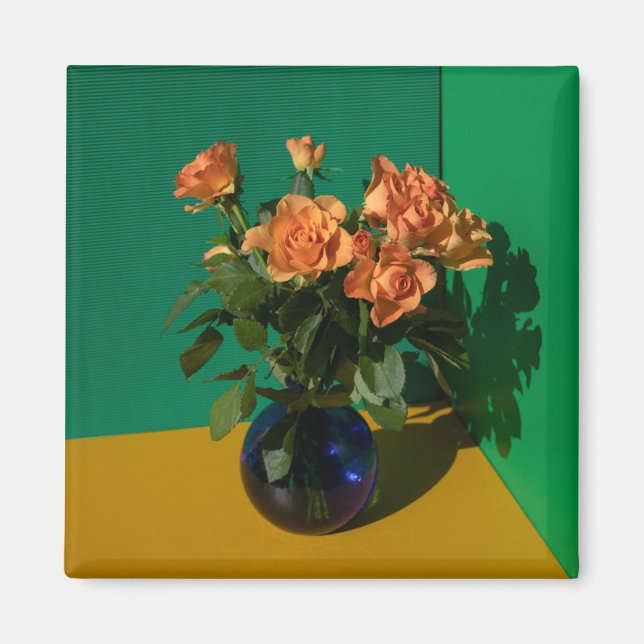 Blommor | RO i VAS Magnet (Framsidan)
