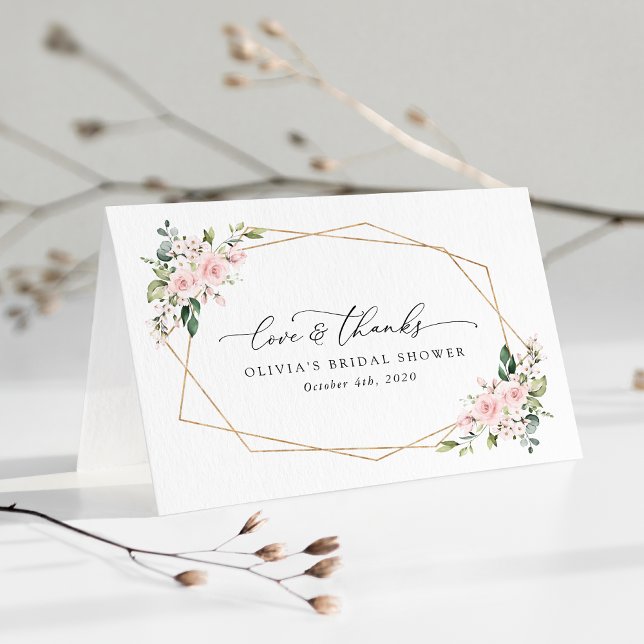  blommor, Rosa Flowers, Boho, Möhippa Tack Kort (Skapare uppladdad)