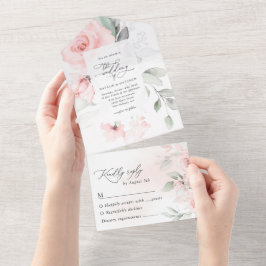 blommor, Rosa Flowers, Greenery, Bröllop