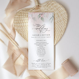  blommor, Rosa Flowers, Greenery, Bröllop Pro Program