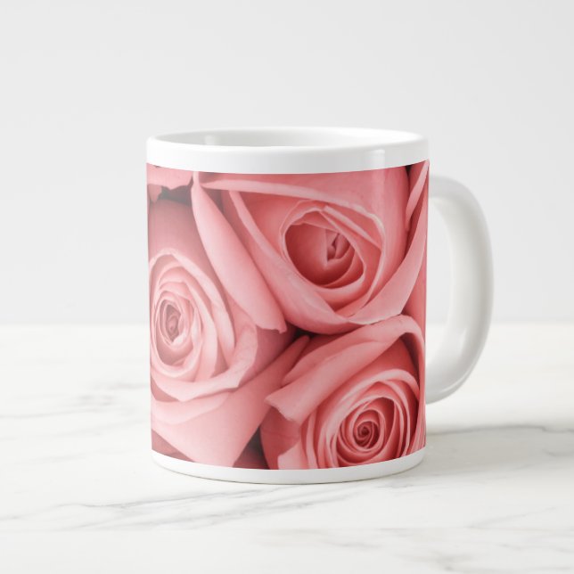 Blommor | ROSA ROS Jumbo Mugg (Framsida höger)