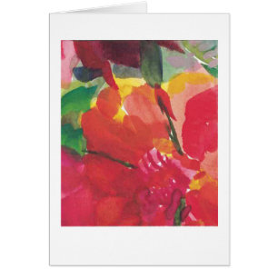 Blommor rött som är gula, rosor OBS kort