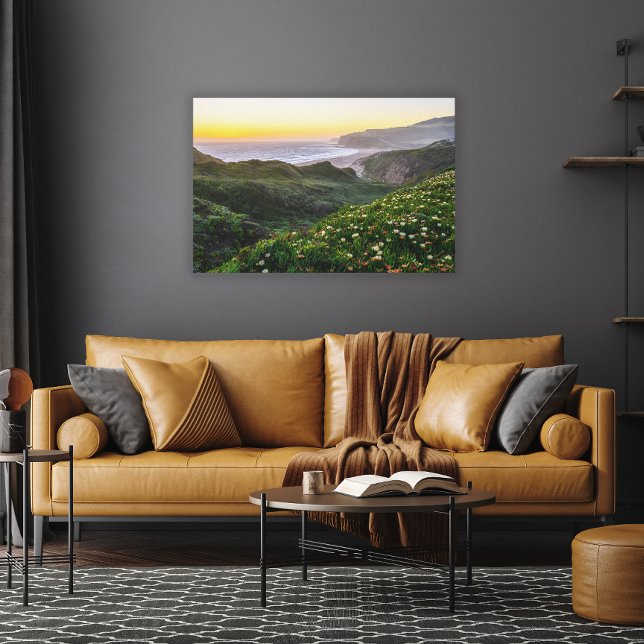 Blommor | Santa Cruz California Canvastryck (Skapare uppladdad)