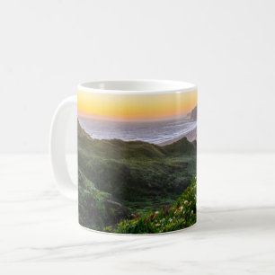 Blommor Santa Cruz California Kaffemugg