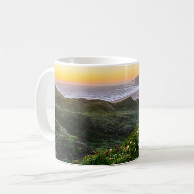 Blommor | Santa Cruz California Kaffemugg (Framsida vänster)