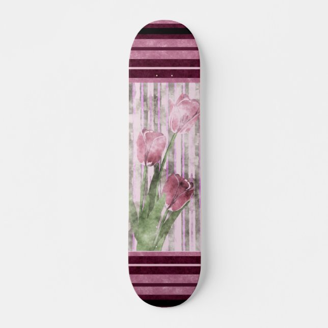 Blommor Skateboard (Framsida)