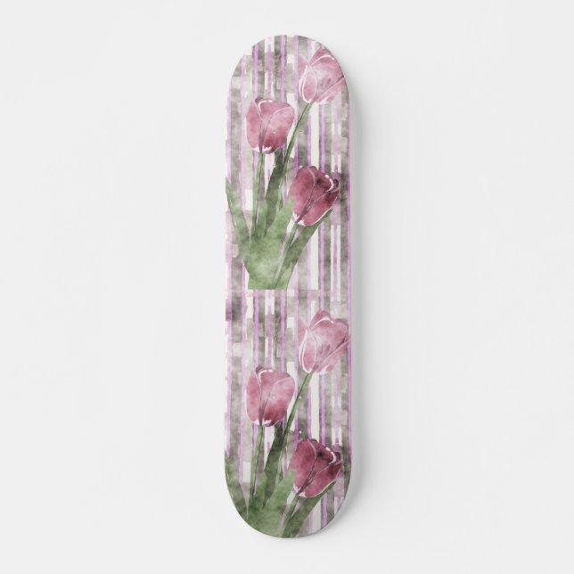 Blommor Skateboard (Framsida)
