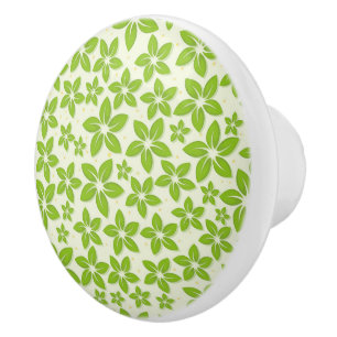 Blommor Skriv ut keramiskt skåp Knopp