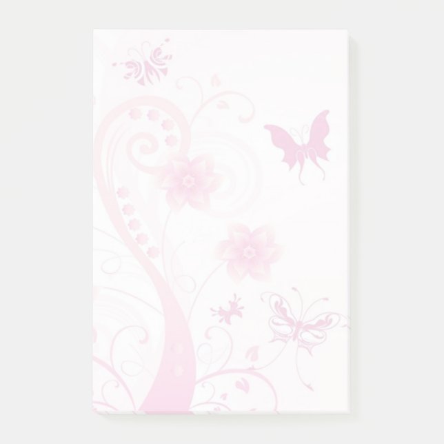 Blommor, smörblommor och snurrar post-it block (Framsida)