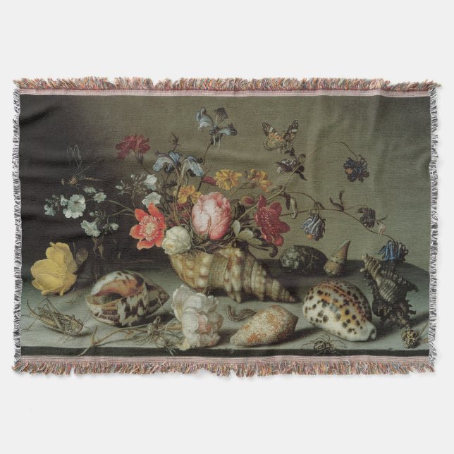 Blommor, Snäckor och Insektra Balthasar van der As Mysfilt (Framsidan)