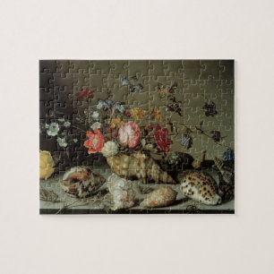 Blommor, Snäckor och Insektra Balthasar van der As Pussel