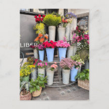 Blommor, Soho, London UK Postcard