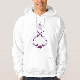 Blommor som flyger till himlar hoodie