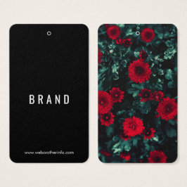 Blommor som förtjänar Märkre i Namn-fickor Visitkort