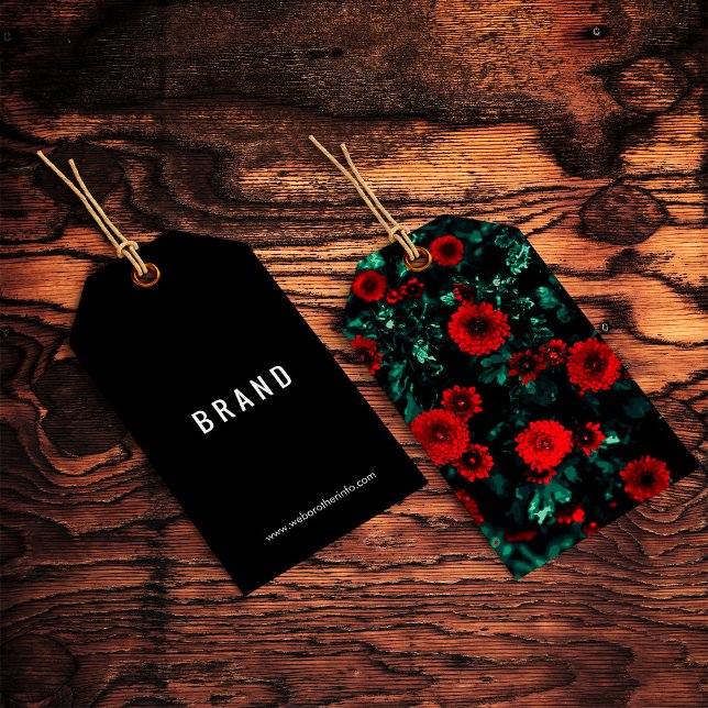 Blommor som förtjänar Namn Hopp Märkre Röd ros Presentetikett (Skapare uppladdad)