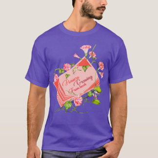 Blommor som odlas från bostaden Blommgården bok T Shirt